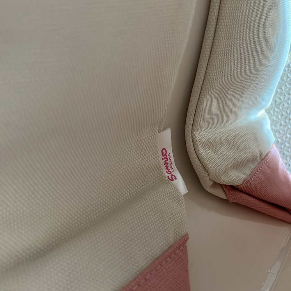 SANRIO MY MELODY X UNIQLO CANVAS TOTE BAG NWT - Picture 3 of 4